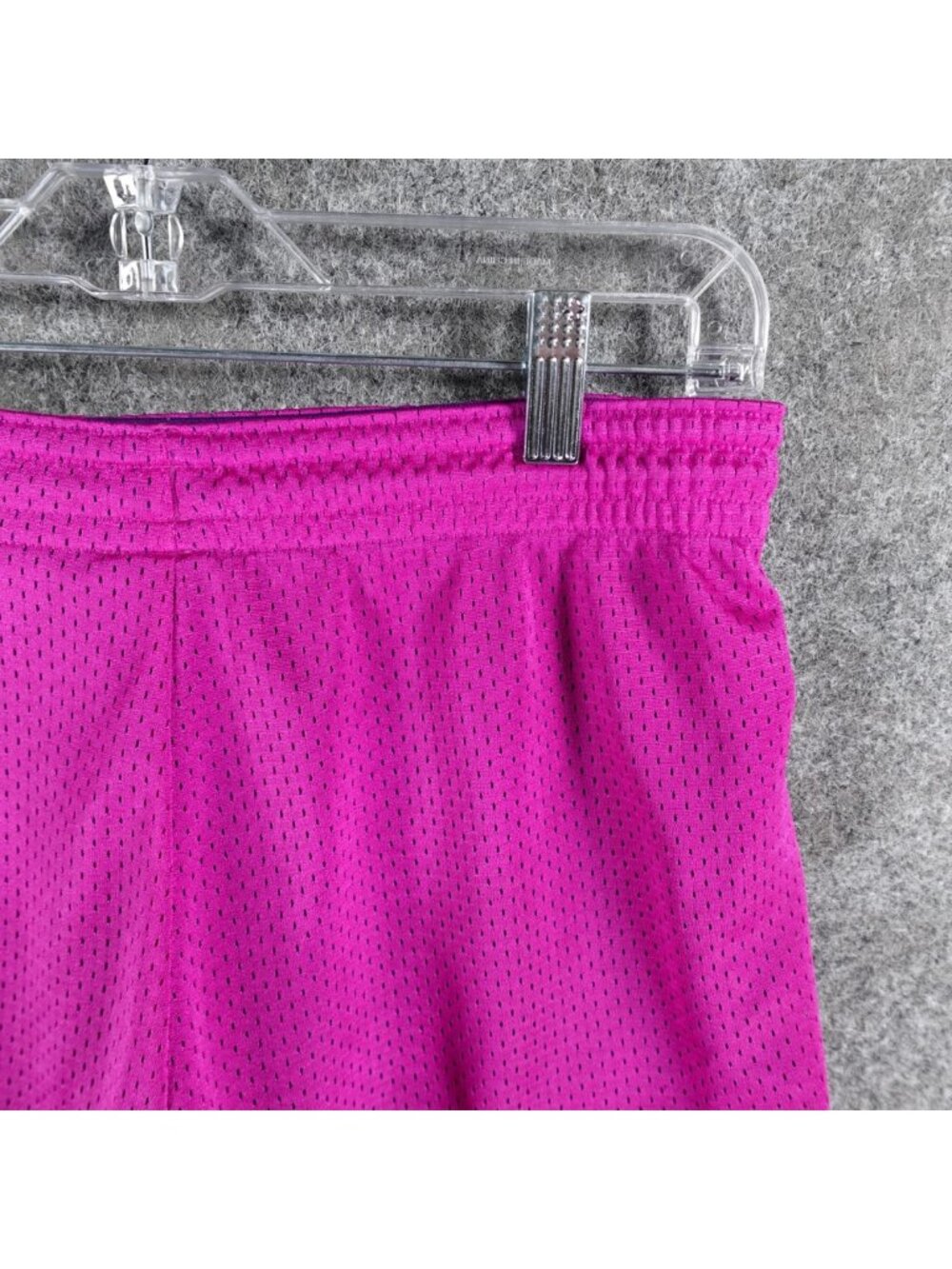 Nike Dri-Fit Reversible Athletic Shorts Womens S Bright Pink Mesh Gym Training - Picture 5 of 15